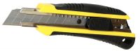 Нож универсальный WIPRO, 3 лезвия (18 мм, SK4), АБС-пластик + резина 0302-3